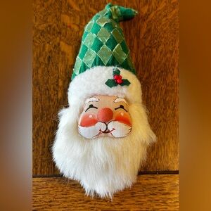 Vintage Annalee Santa Claus Plush Christmas Decor 11"